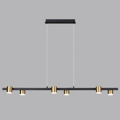 6532/40L LEDIO LN23 029 чёрный, латунь Светильник подвесной LED 40W 3000-6000K 1357Лм 220V FLINT
