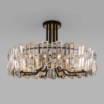 Умный потолочный светильник с хрусталем Bogate's Zolletta 339/8 339/8 Strotskis Smart (313/8), E14х8