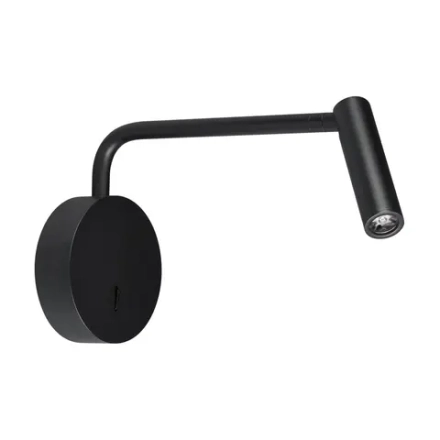 Светильник SP-VERDI-LONG-WALL-3W Warm3000 (BK, 20 deg, 230V) (Arlight, IP20 Металл, 3 года)