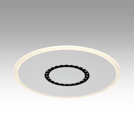 7663/34L MITRA LED SN Светильник пластик/белый LED 34Вт 3000-4000-6000K D475 IP20 пульт ДУ COSMO