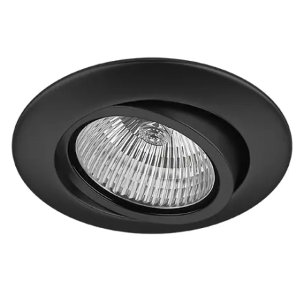 011087 Светильник TESO ADJ MR16/HP16 ЧЕРНЫЙ