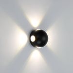 Фасадный светильник Arte Lamp CONRAD A1545AL-4BK, 4хLED