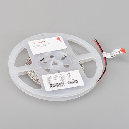 Светодиодная лента MICROLED-M182-4mm 24V Warm3500 (10 W/m, IP20, 2216, 5m) (Arlight, узкая)