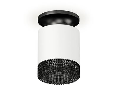 Комплект накладного светильника XS7401084 SWH/PBK/BK белый песок/черный полированный/тонированный MR16 GU5.3 (N7926, C7401, N7192)