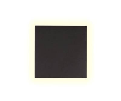 Светильник уличный Пирей черный w15*15*5 h15 Led 12W (4000K) IP65