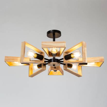 Люстра на штанге Arte Lamp BRUSSELS A8030PL-8BK, 8хE27