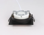 Светильник встраиваемый поворотный точечный TN51918 BK/GD черный/золото GX53 max 12W 115*115*23