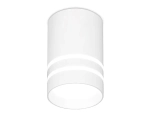 Накладной светодиодный точечный светильник TN235 WH/S белый/песок LED 4200K 5W D60*100
