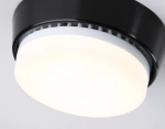 Светильник накладной G10189 BK черный GX53 max 12W D90*20