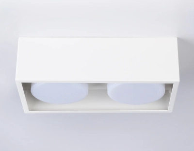 Светильник накладной TN70828/2 WH белый GX53/2 max 12W 200*100*60