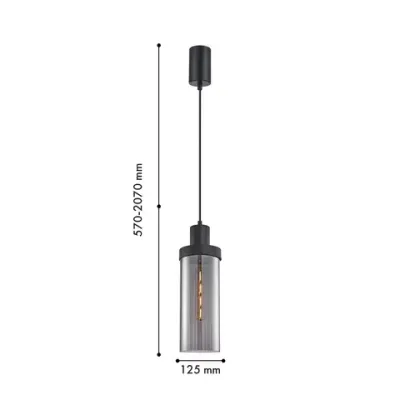 Подвес Hatt 4364-1P, 1*E27*40W. ТМ F-Promo