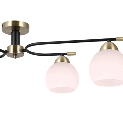 IL0638-4CSQ-24 AB BK LIBRA светильник потолочный ILLUMICO, E27х4