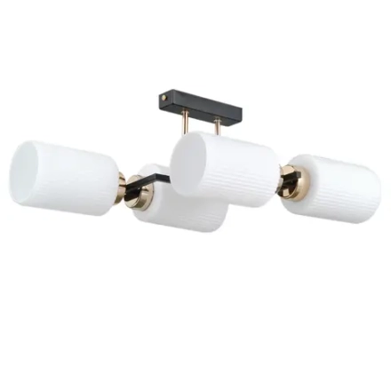 IL0809-4ASQ-25 BK AB NAPLES светильник потолочный ILLUMICO, E27х4