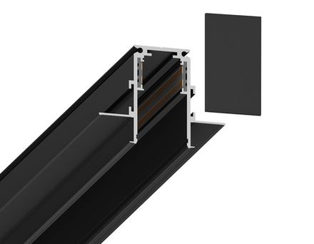 Заглушка для встраиваемого магнитного шинопровода Magnetic 48V GL3608 BK черный (2шт)