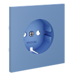 VLS000615 Накладка для розетки с заземлением, S70 (деним). (ТМ Maytoni)