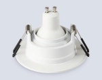 Светильник встраиваемый TN1141 WH белый IP44 GU5.3 D95*38