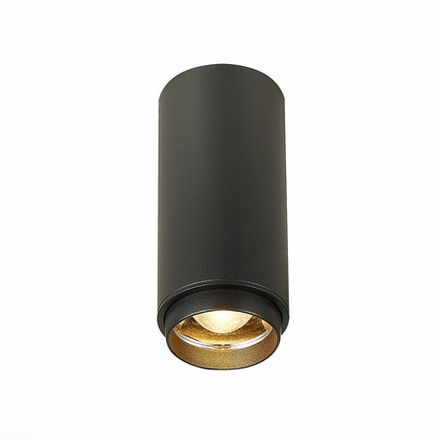 ST600.432.10 Светильник потолочный Zoom Черный LED 1*10W 3000K 1 000Lm Ra&gt;80 15-60° IP20 D59xH130 170-240VV