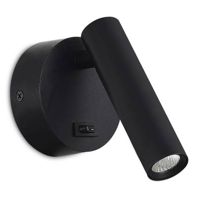 ST161.401.05 Светильник настенный ST-Luce Черный/Черный LED 1*5W 3000K