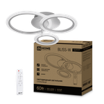 Светильник светодиодный ELEGANT BLISS-W 60Вт 3000-6500К 4700лм 230В 500х500х140мм с пультом ДУ бел. IN HOME 4690612043364