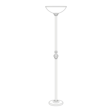 Citilux Латур CL413911 Торшер Бронза