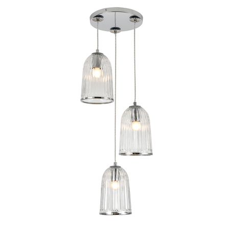 Подвесной светильник Indigo 11046/3P Chrome, 3хE27