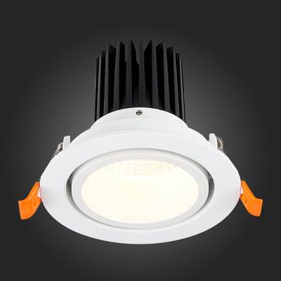 ST705.538.10 Св-к встр. Белый LED 1*10W 3000K 750Lm Ra&gt;90 38° IP20 D102xH85 170-240V