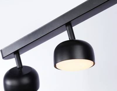 Светильник накладной TN71018/3 BK черный GX53/3 max 12W 400*80*90