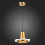 SL1212.203.01 Подвес ST-Luce Латунь/Ланунь, Белый LED 1*12W 3000K