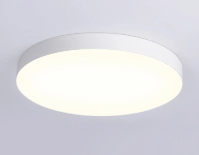 Светильник светодиодный потолочный FV5535 WH белый LED 90W 3000K D600*58 (Без ПДУ)