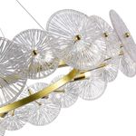 SL1657.203.10 Люстра подвесная ST-Luce Золотистый/Прозрачный E14 10*40W