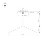 Светильник SP-MAKOTO-R750-14W Warm3000 (BK, 36 deg, 230V, TRIAC) (Arlight, IP20 Металл, 3 года)