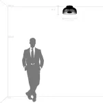 809061 Люстра CELESTA LED 1х12W 600LM ЗОЛОТО/ДЫМЧАТЫЙ 3000K Lightstar