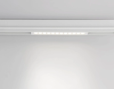 Светильник светодиодный диммируемый для шинопровода Magnetic 220V GL1301 WH белый IP20 12W 3000K-6400K 24° 232*25*42 (Без ПДУ)