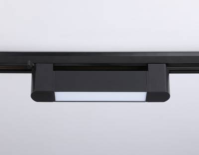 Светильник светодиодный трековый однофазный GL6727 BK черный IP20 10W 4200K 192*35*57