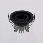 Встраиваемый точечный светодиодный светильник 25022/LED 5W 4200K BK черный