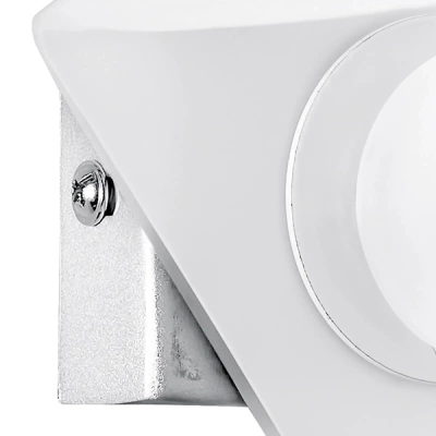 801610 Светильник настенный PEZZO 1х40W G9 ХРОМ/БЕЛЫЙ Lightstar