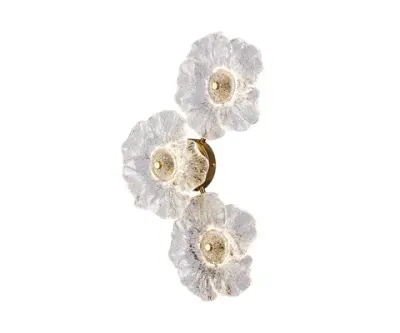 Бра Грея латунь w8*28 h45 Led 3*2W (3000K)