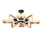 Люстра на штанге Arte Lamp BRUSSELS A8030PL-8BK, 8хE27