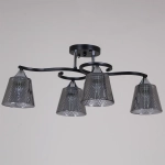 06089-0.3-04 BK+CR светильник потолочный Reluce, E27х4