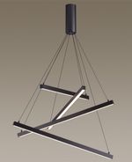 3860/48B L-VISION ODL20 327 черный/металл Подвесной светильник LED 3000K 48W 220V COMETA