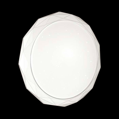 2045/DL PALE SN 089 Светильник пластик/белый/прозрачный LED 48Вт 4000K D400 IP43 GINO