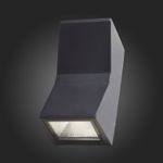 SL088.431.02 Светильник уличный настенный ST-Luce Черный кварцевый LED 2*7W 4000K