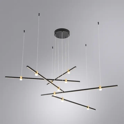 Подвесная люстра Arte Lamp ERRAI A2195SP-5BK, 1хLED
