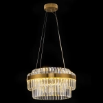 Citilux Sheldon CL339153 LED Люстра хрустальная с пультом Бронза