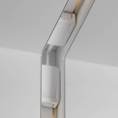 Коннектор угловой внутренний Radity встраиваемый белый, TRA084CT-12W. TM Maytoni