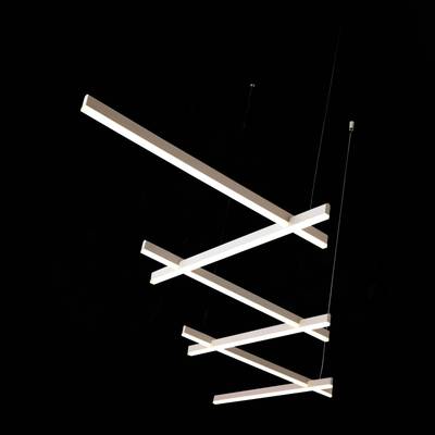 SL394.503.06 Светильник подвесной ST-Luce Белый/Белый LED 6*14W 4000K