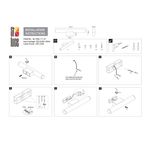SL1599.111.01 Светильник настенный ST-Luce Хром/Белый LED 1*22W 4000K