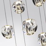 5085/120L L-VISION ODL25 555 золото/прозрачный/металл/акрил Люстра каскадная LED 120W 4000K 5500Лм JEMSTONE
