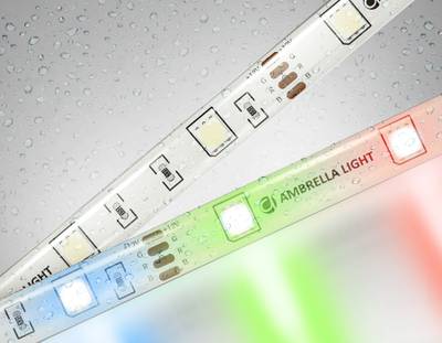 Светодиодная лента RGB GS2301 5050 30Led/ 7.2W m/ 12V IP65 RGB/ 5000*10*2.87mm/ кратность резки 100mm (4 конт.)