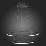 ST603.443.56 Светильник подвесной ST-Luce Черный/Белый LED 1*56W 4000K